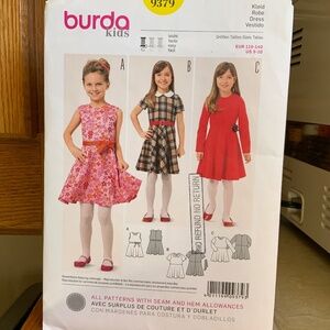 GIRLS - BURDA DRESS PATTERN